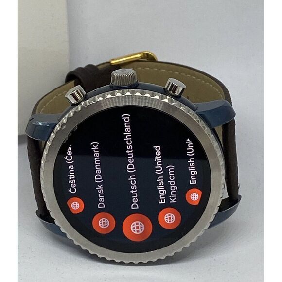 Fossil Gen 3 Authentic Genuine Smart Watch Custom Band FTW4004 LT61 - Picture 7 of 12